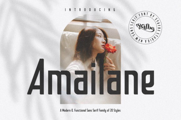 Amailane Font: A Bold, Modern Typeface for Small Business Branding