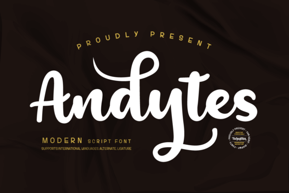 Andytes: A Bold Handwritten Font for Memorable Branding