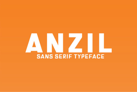 Anzil Family: A Bold Typeface for Memorable Marketing