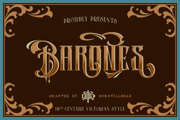 Barones Font: Elevate Your Brand Identity with Victorian Typography