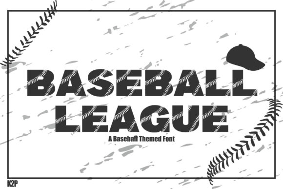 Baseball League Font: A Bold Typeface for Dynamic Campaigns
