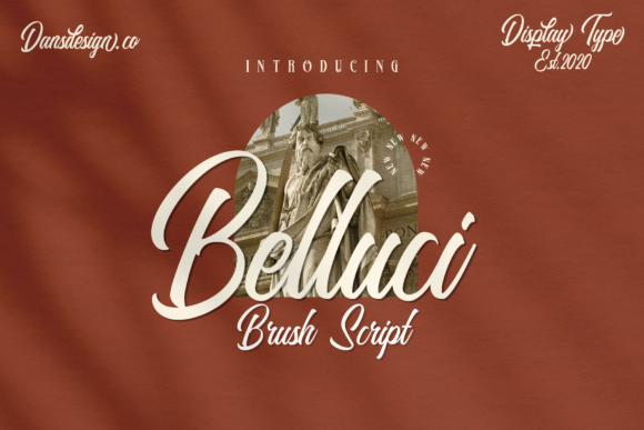 Belluci Font: A Bold Handwritten Typeface for Digital Design