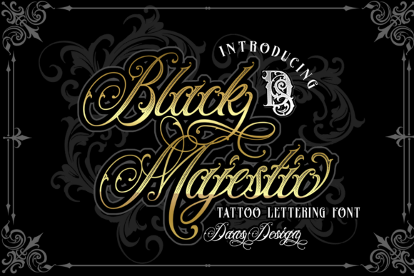 Black Majestic: A Bold Blackletter for Modern Branding