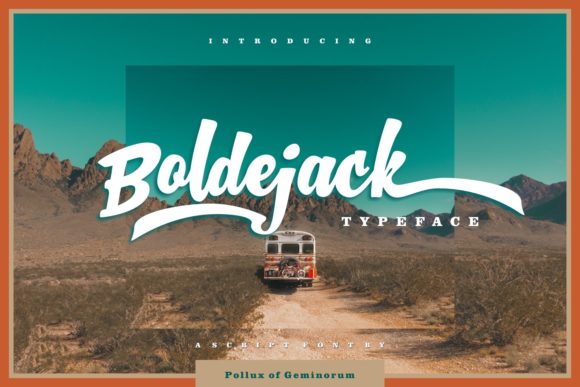 Boldejack: A Bold Handwritten Typeface for Campaign Impact