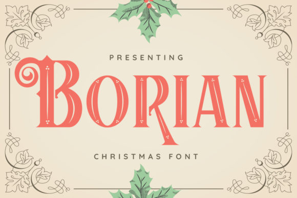 Borian Typeface: A Bold Serif for Editorial Excellence