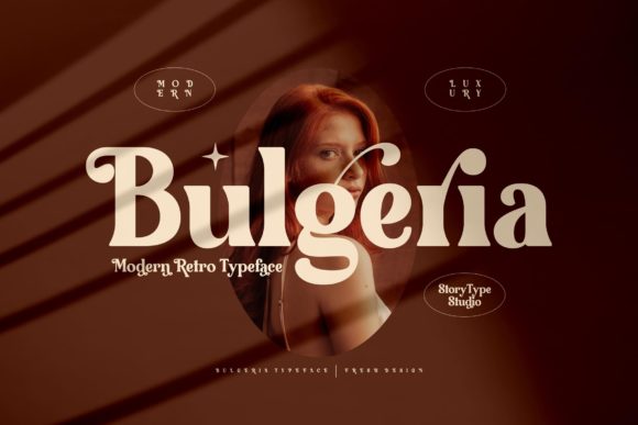 Bulgeria Font: A Stylish Serif for Your Creative Shop