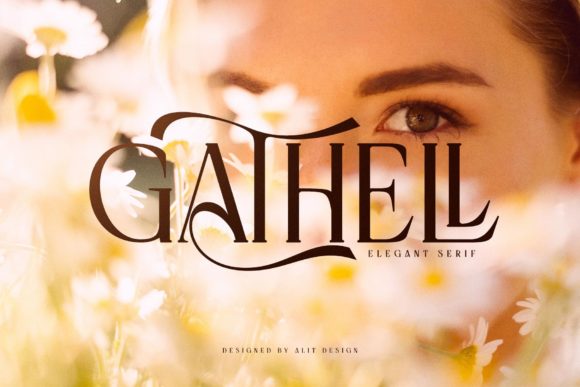Gathell Font: A Serif Typeface That Elevates Handmade Creations
