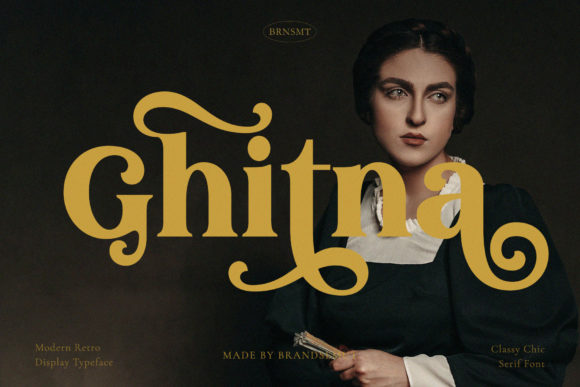 Ghitna Font Review: A Bold Serif for Small Business Branding