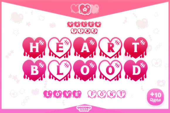 Heart Blood Font: A Playful Typeface That Elevates Branding