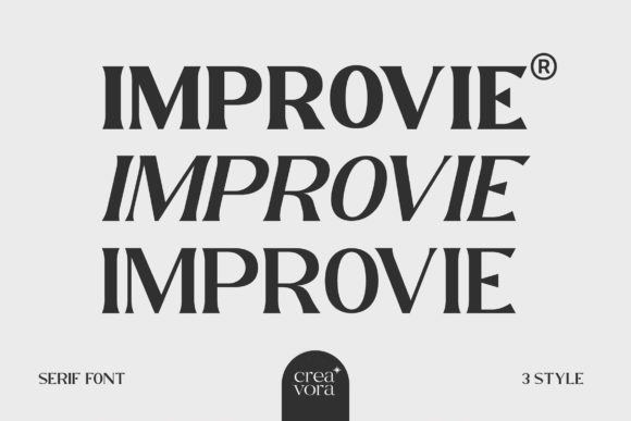 Improvie: A Versatile Serif for Real-World Design