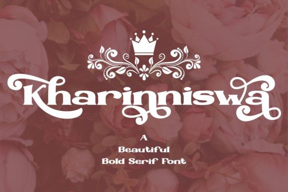 Kharinniswa: A Bold Serif Typeface for Creative Branding