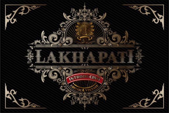 Lakhapati Font Review: A Bold Blackletter for Memorable Branding