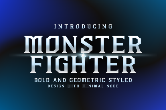 Monster Fighter Font: A Bold Typeface for Digital Design