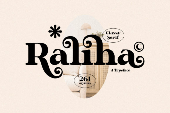 Raliha Font: A Bold and Elegant Choice for Digital Projects