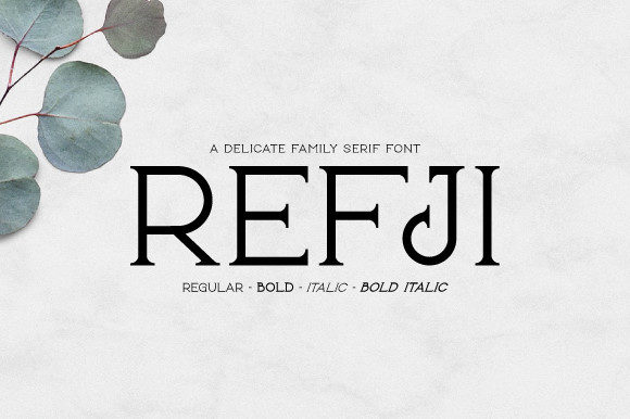 Refji Font: A Bold Typeface for Campaign Designers