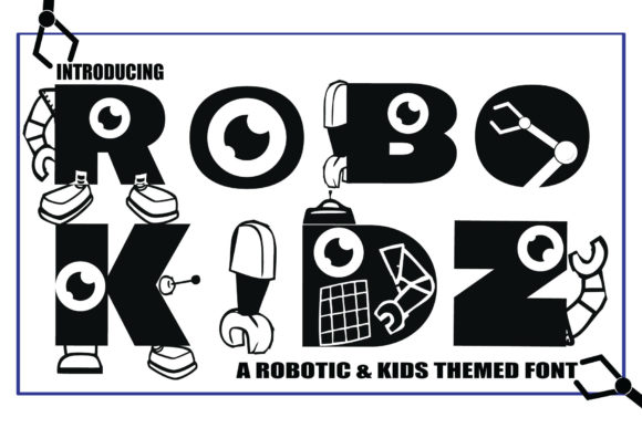 Robokidz Font: A Playful Typeface for Digital Design