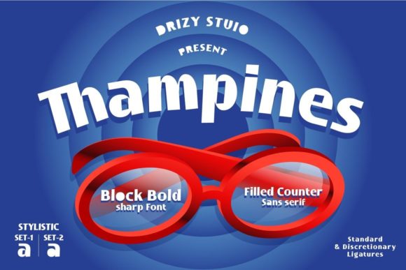 Thampines: A Bold, Modern Typeface for Editorial Excellence