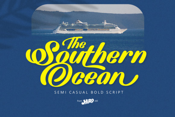 The Southern Ocean Typeface: A Designer’s Bold Handwritten Choice