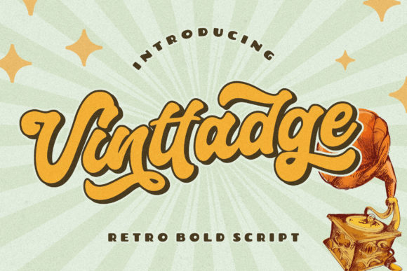 Vinttadge: A Bold Handwritten Font for Branding with Personality