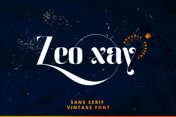 Zeo Xay: A Bold and Elegant Serif Typeface for Creative Projects